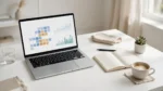 AI tools for content marketing - marketing workspace with content calendar and analytics