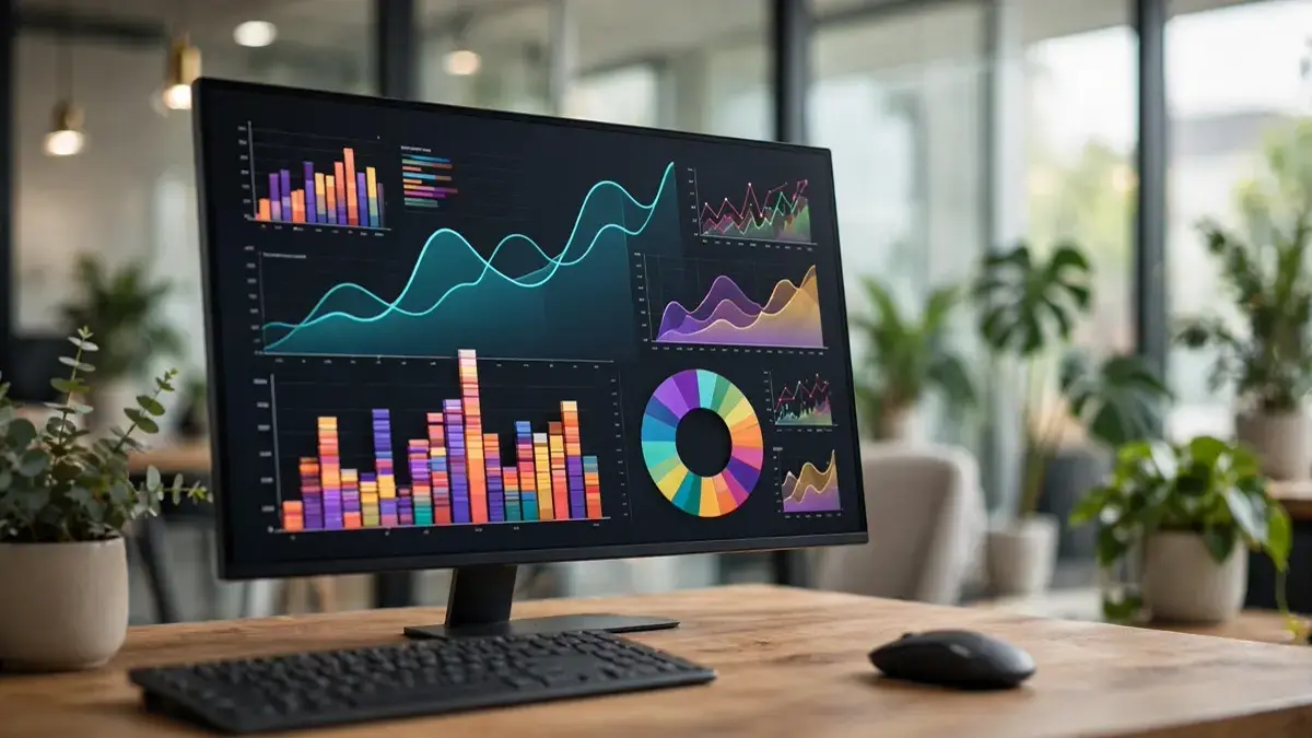Best AI tools for marketers - marketing dashboard with campaign charts